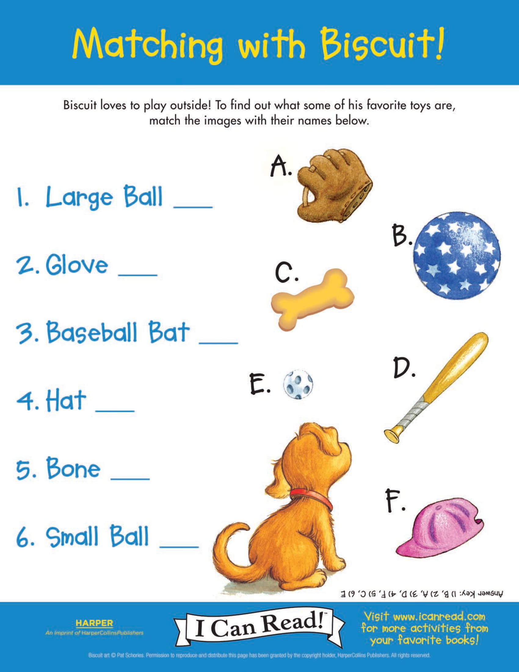 I Can Read Biscuit Beginning Reading Six Book Set : Biscuit