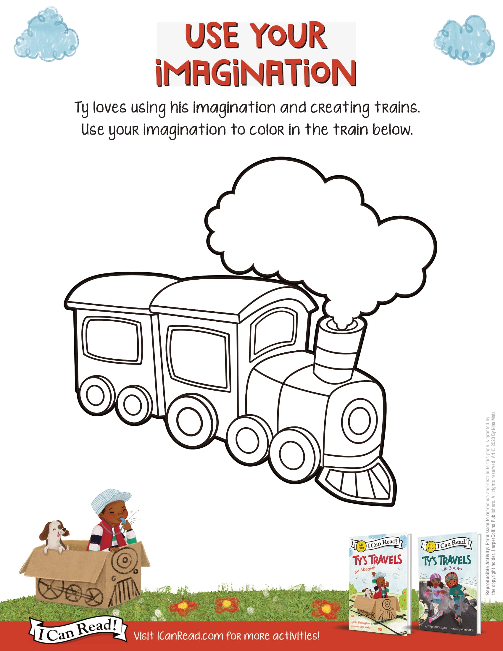 Ty's Travels | I Can Read Books | ICanRead.com