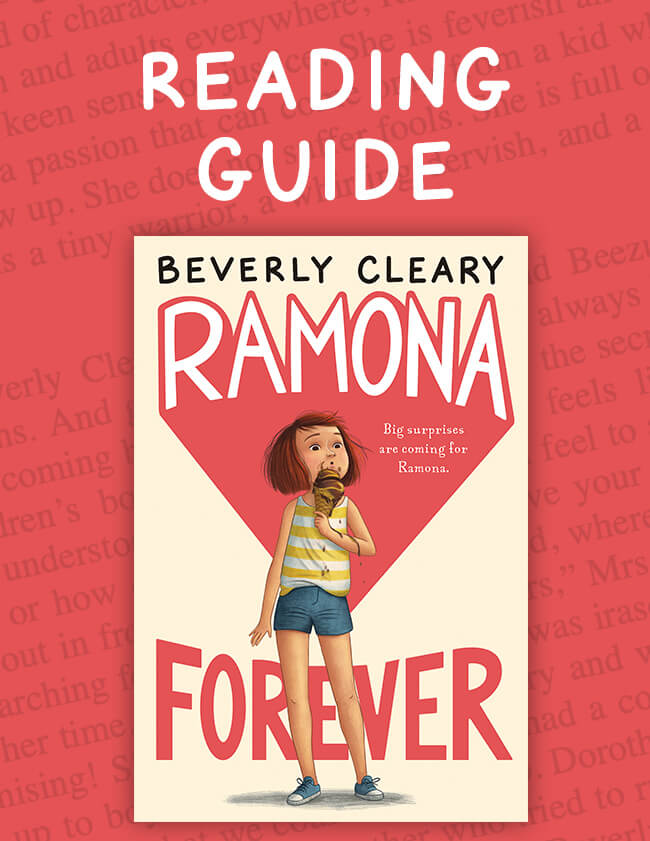 Ramona Forever Reading Guide