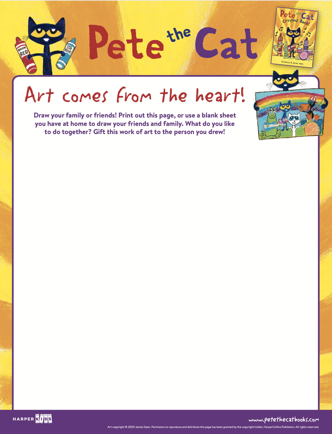 Pete the cat snow daze activities roomside